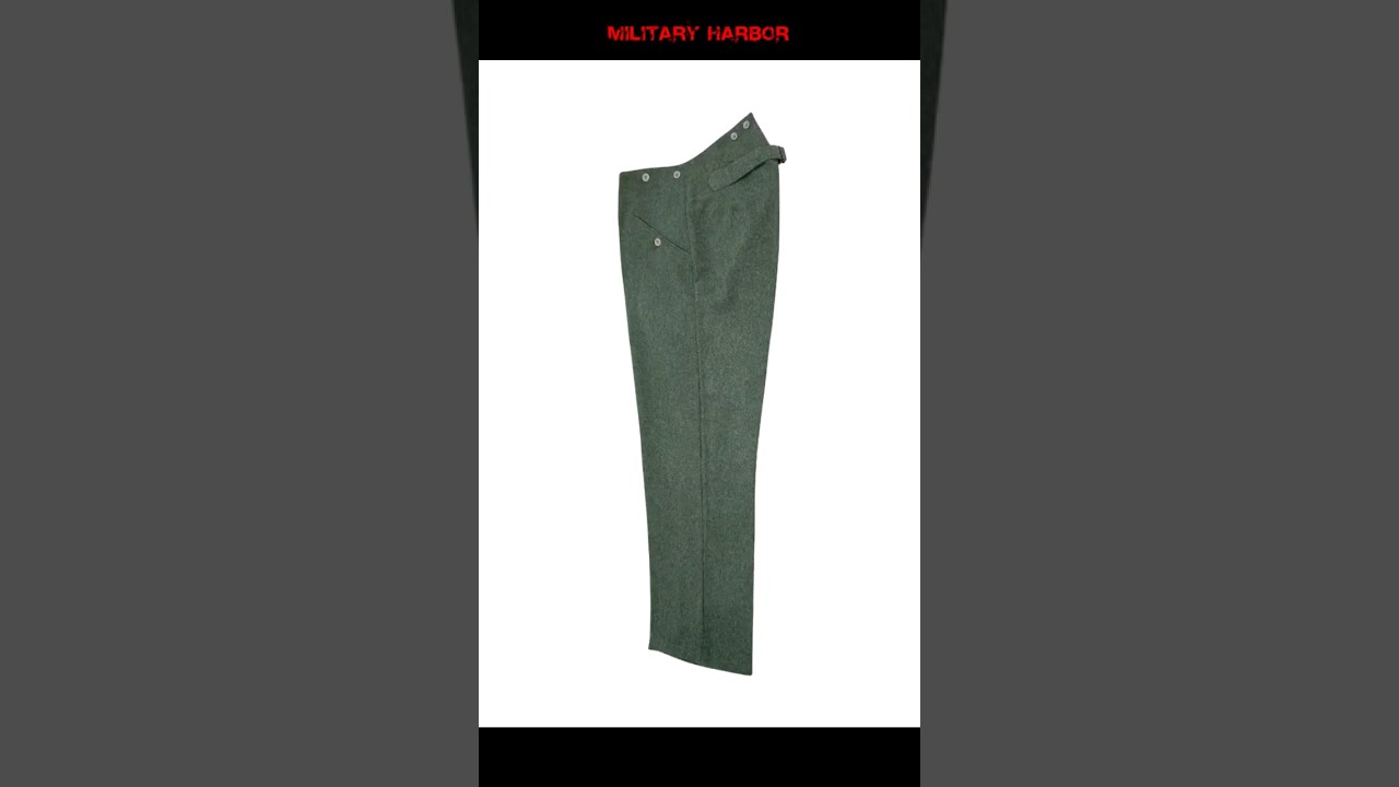 WWII German Heer SS M40 field wool trousers