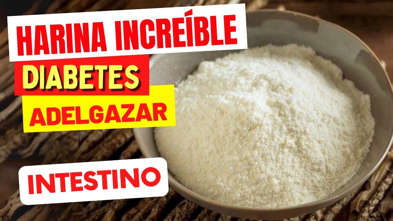 La HARINA INCREÍBLE para ADELGAZAR, DIABETES, INTESTINO y más - Barata y LOW CARB (Cómo Usarla)