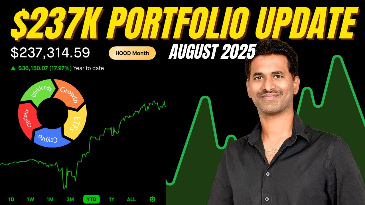 $237K Monthly Portfolio Update | 18% YTD Returns | Stocks, ETFs, & Dividends 