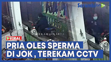 Pria di Jaksel Oles Sperma di Jok Motor Gadis, Terekam CCTV