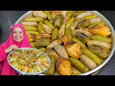 صينيه المحشي اللي قالبه الفيسبوك والفضائيات وكانك اول مره تعملي محشي