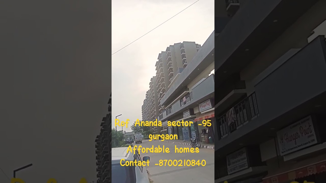affordable homes stsrts in 60 lakh rof Ananda sector-95☎️-8700210840