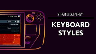 How to get new Keyboard Styles on the Steam Deck
