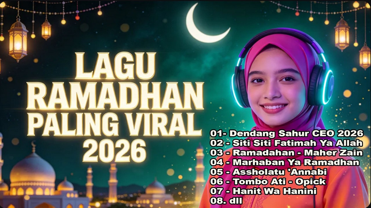 Lagu Ramadhan FULL ALBUM Terbaru 2026 - Subhanallah! Suasana Ramadhan Jadi Teduh