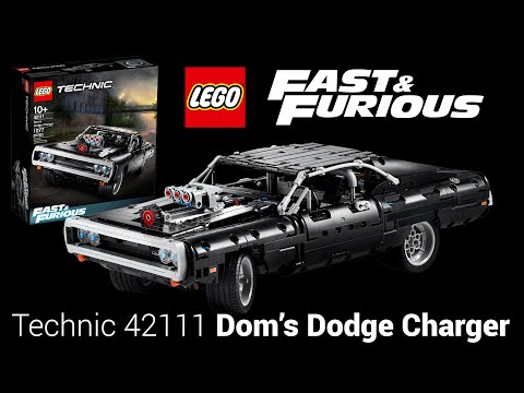  LEGO Technic Fast & Furious Dom's Dodge Charger 42111