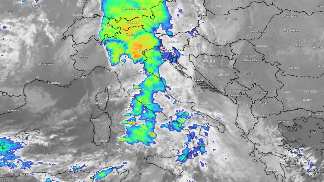 radar meteo trentino tempo reale