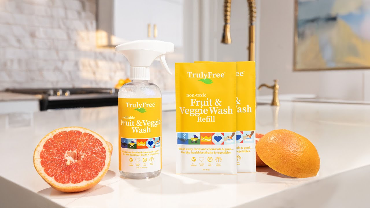 How To Use-Fruit & Veggie Wash