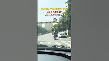 這樣的人工轉向燈很「智能」，小姐姐開心得合不攏嘴！#萬萬沒想到 #只有經歷過的人才會懂