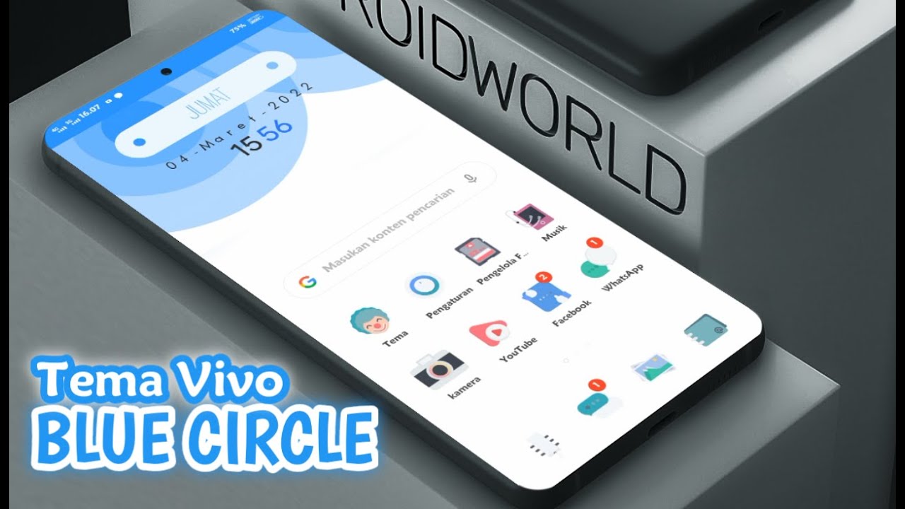 Blue Circle || Tema Vivo Tembus Akar