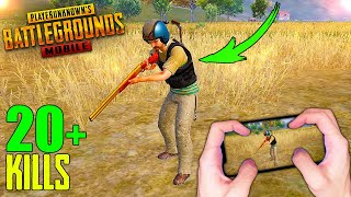 Я ПРОСТО ХОТЕЛ С НИМ ЗАТИМИТЬСЯ 🤧😩 СОЛО ПРОТИВ СКВАДОВ | PUBG MOBILE - С ВЕБКОЙ НА РУКИ (HANDCAM)