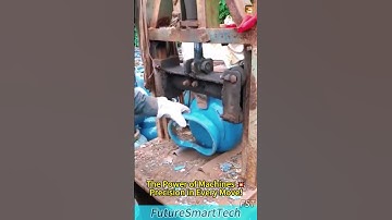 The Power of Machines 💥 Precision in Every Move! #Technology #Factory