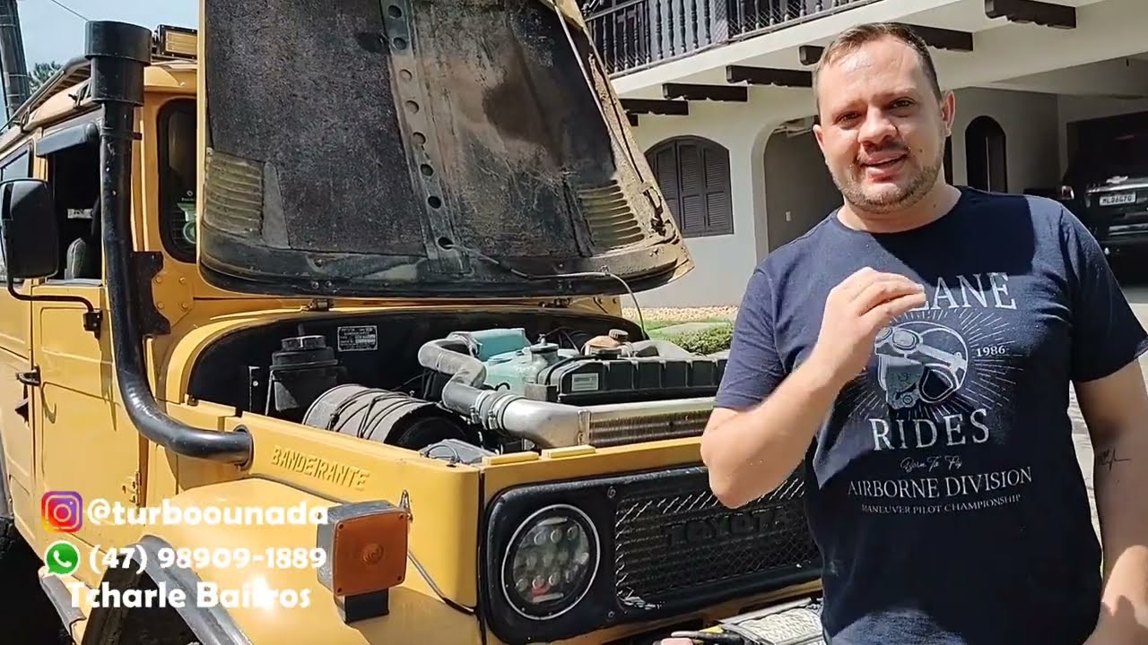 TOYOTA BANDEIRANTE OM314 TURBO K16 COM INTERCOOLER - BLUMENAU SC