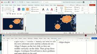 Mos PowerPoint 2016, 2019 Test 12
