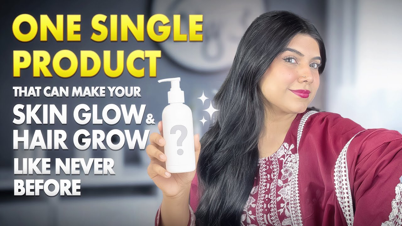 ONE SINGLE PRODUCT TO MAKE YOUR SKIN GLOW, ARMPITS LIGHTER AND HAIR