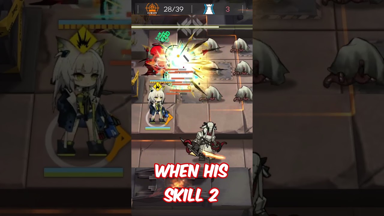 Arknights Tips | Executor the Ex Foedere Skill 2 [ #arknights  ]