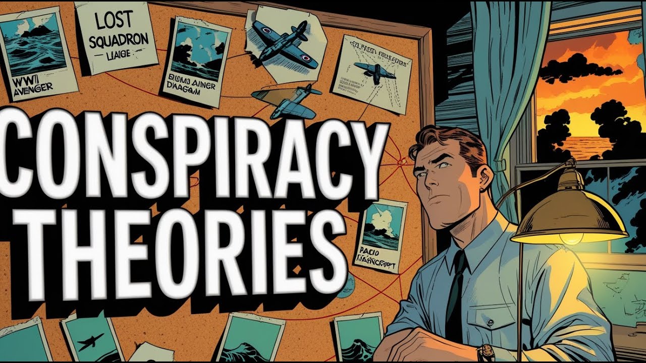 Relaxing Conspiracy Theory To Sleep + Rain & Wind Sounds | Fall Asleep To The Flight 19 Mystery