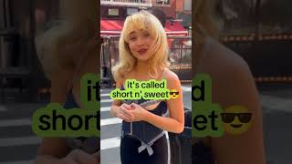 Sabrina Carpenters Cutest Moments With Fans shorts