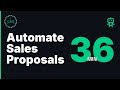 How to Automate Sales Proposals in 36 Minutes (No Code)