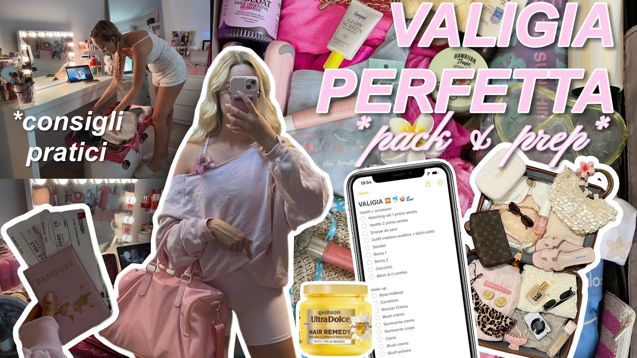LA GUIDA DEFINITIVA: alla *valigia perfetta* pack & prep con me! 🧳👙🐬🌺🐚