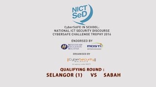 BTPN Terengganu 2016 | NICTSeD Qualifying : Selangor 1 vs Sabah