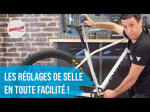 Mécanique VTT - Hauteur / Recul / Inclinaison de la selle... Tout pour éviter les douleurs !