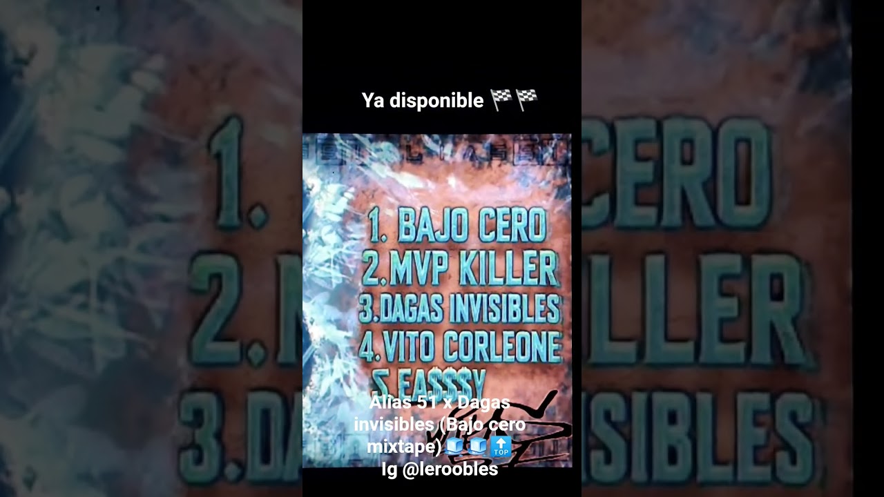 RAP/TRAP UNDERGROUND ALIAS 51 X DAGAS INVISIBLES.