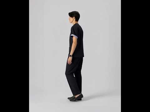 メンズ:レイヤードスクラブトップス・TRO 動画サムネイル