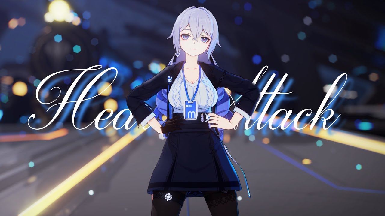【MMD/4K/60FPS】Honkai Impact 3 Bronya Zaychik【Heart Attack】