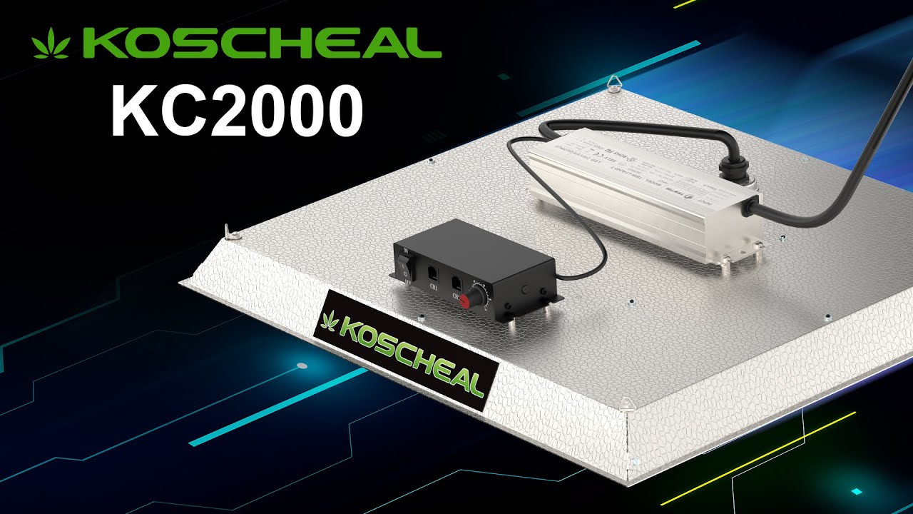 LED Grow Light KC2000 Full Spectrum Grow Lights 4x4ft Coverage with