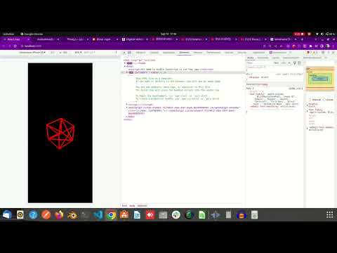 How To Set WireFrame Width in Three.js in Reactjs #threejs #wireframeLinewidth #paradisehope