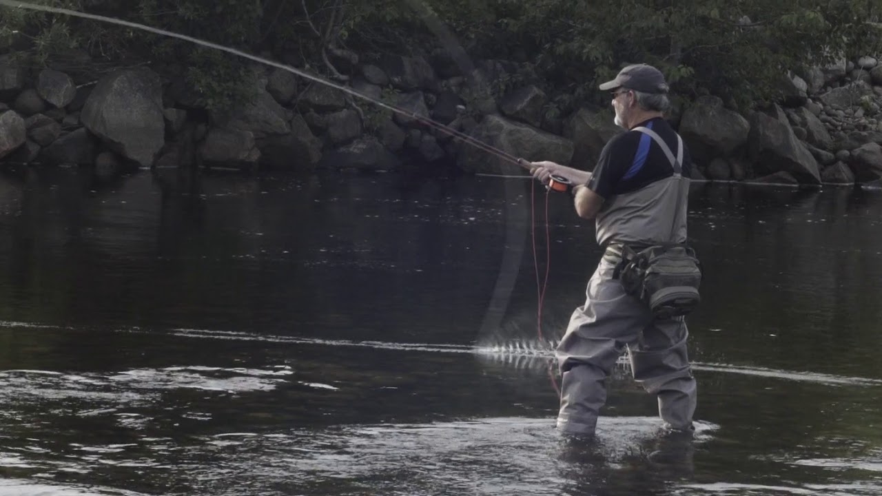 RivièreàMars pêcher le saumon au Saguenay! YouTube