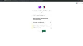 How to schedule Slack messages