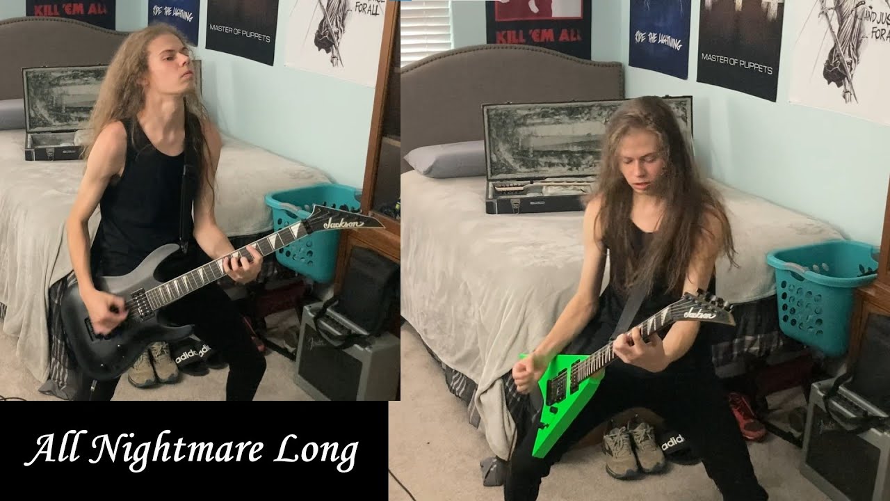 All Nightmare Long - Metallica Post-Solo Riff Cover | Reckless_Metal ...