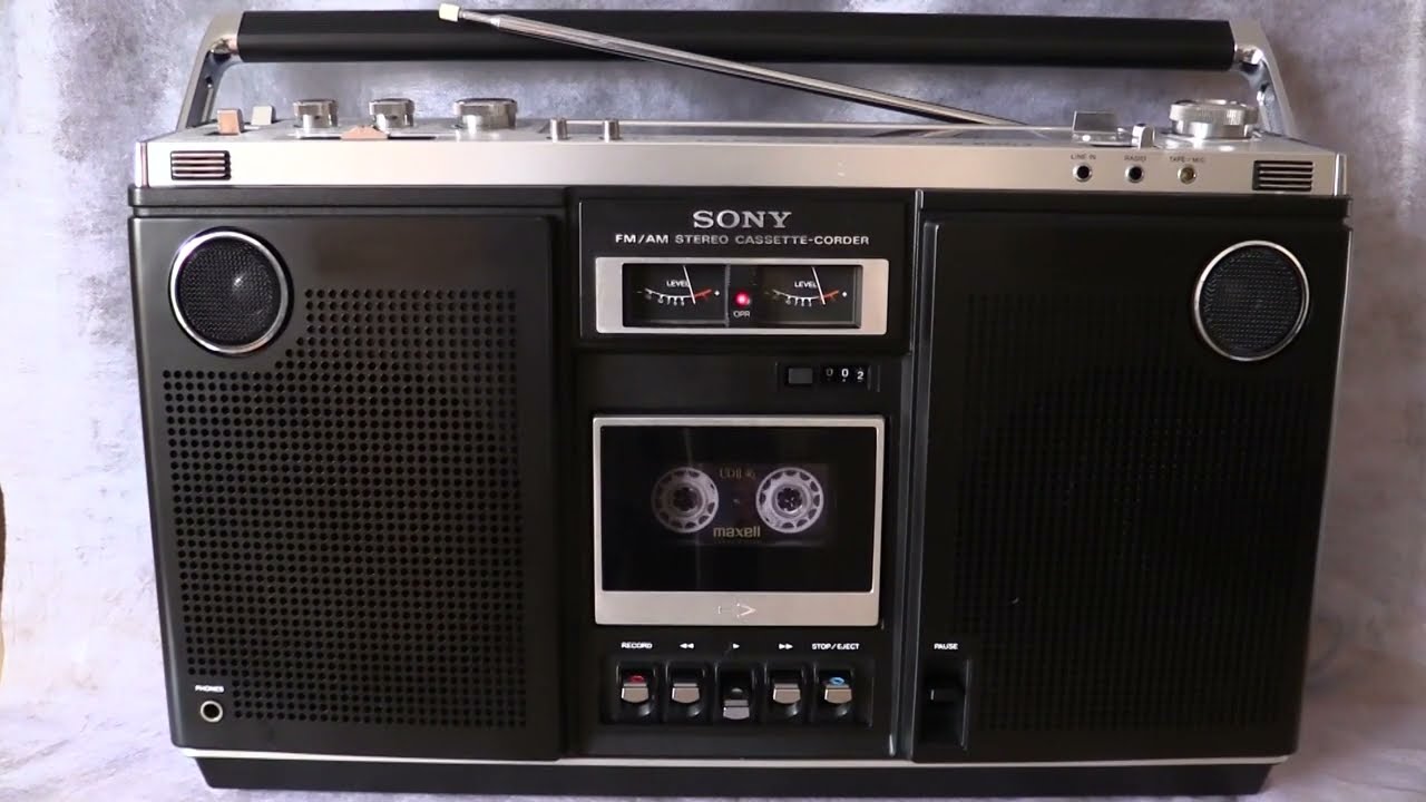 SONY CF-6500 ラジカセ SONY CF-6500 高級ステレオラジカセ