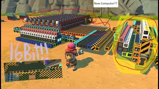 First 16-Bit Scrap Mechanic Computer?? (Not actually Tho)