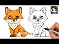 How to Draw a Fox ???? Cute Animal Relaxing Drawing Art
