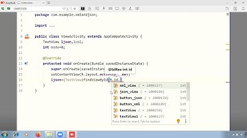 VTU 6th Sem CS/IS MAD LAB Exp 6 XML & JSON  Data Parser  Part 2/4