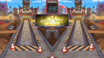 Screwdriver Alley Build N Roll || Perfect Game Build N Roll || Screwdriver Bowling Crew
