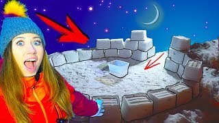 СТРОИМ ДОМ из СНЕГА В НОЧЬ КРУЧЕ ЧЕМ ЭПИК МЕГА ФОРТ | Elli Di СТРОИМ ДОМ из СНЕГА В НОЧЬ КРУЧЕ ЧЕМ ЭПИК МЕГА ФОРТ | Elli Di