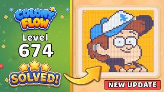 Colony Flow! Level 674 Walkthrough 🐜 | ABI GAMES Solution & Gameplay 🧩 (New Update)