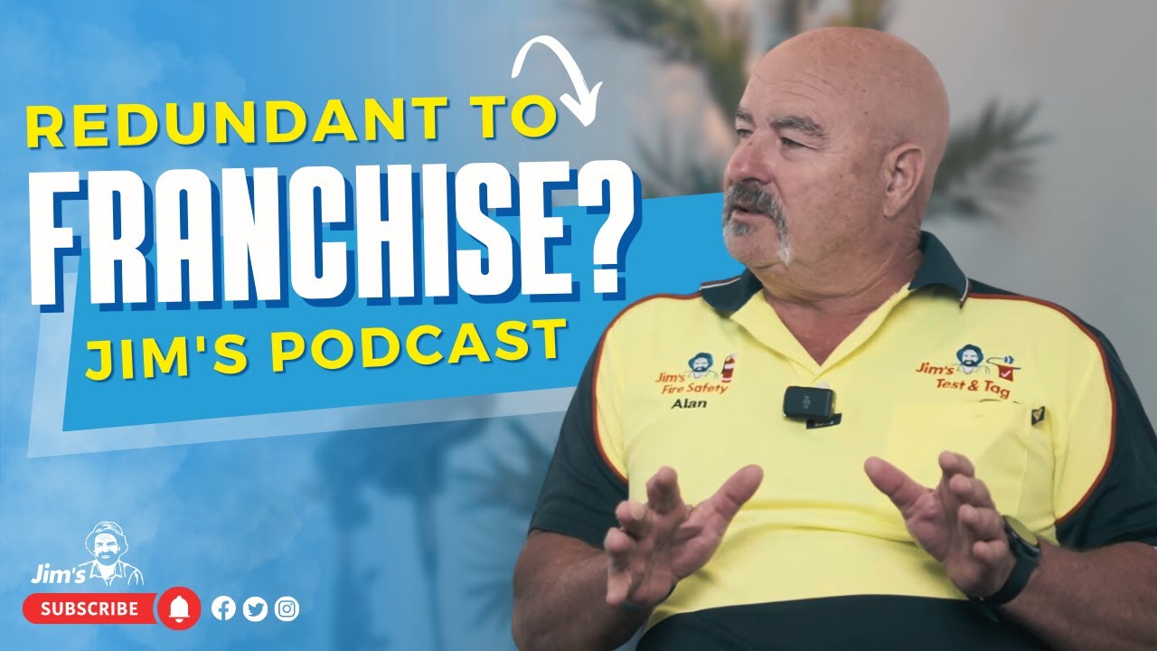 From being made redundant to Jim's franchise owner, interview with Alan Collins on the Jim's Podcast