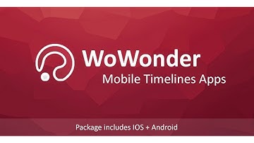 Mobile Native Bundle Timeline Applications - For WoWonder Social PHP Script | Codecanyon Scripts