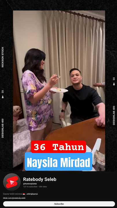 Naysila Mirdad - Romantis #ratebody #artis #birthday #shorts