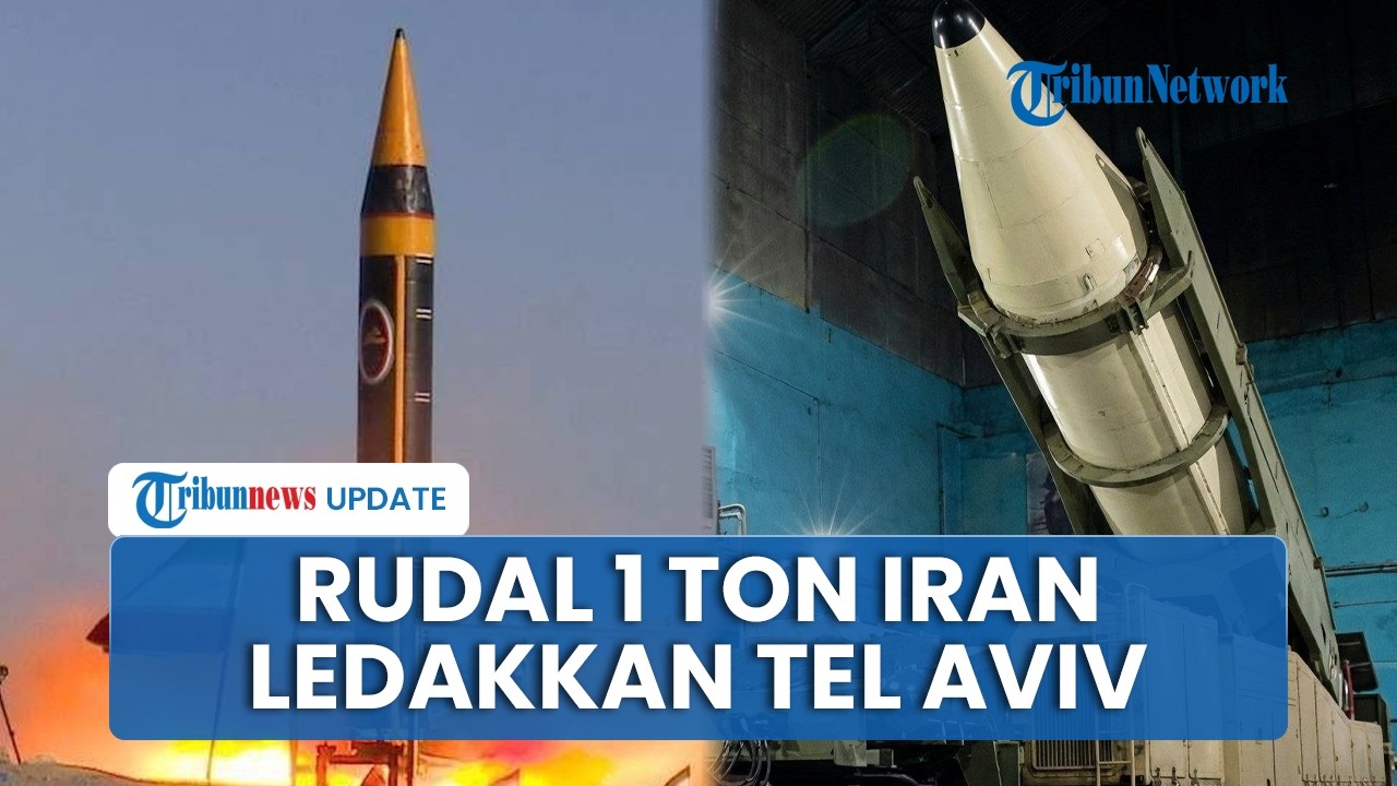 Jantung Kota Israel Dihantam Rudal 1 Ton hingga Meledak, Pangkalan Udara Zionis juga Dilumpuhkan