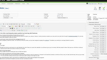 Joomla Tutorial #2: Adding a Menu Item & Article