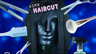 Relaxing Real Hair Cut Roleplay ✂️ ASMR ไทย ร้านตัดผม หนีบผม นวดหัว พี่น้ำชา