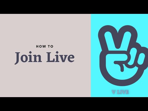 How To Join Live In V Live App