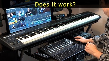 Icon Platform M+ control surface and Premiere Pro