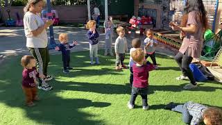 Wiggle my waggles away song at Healthy Toddlers Care