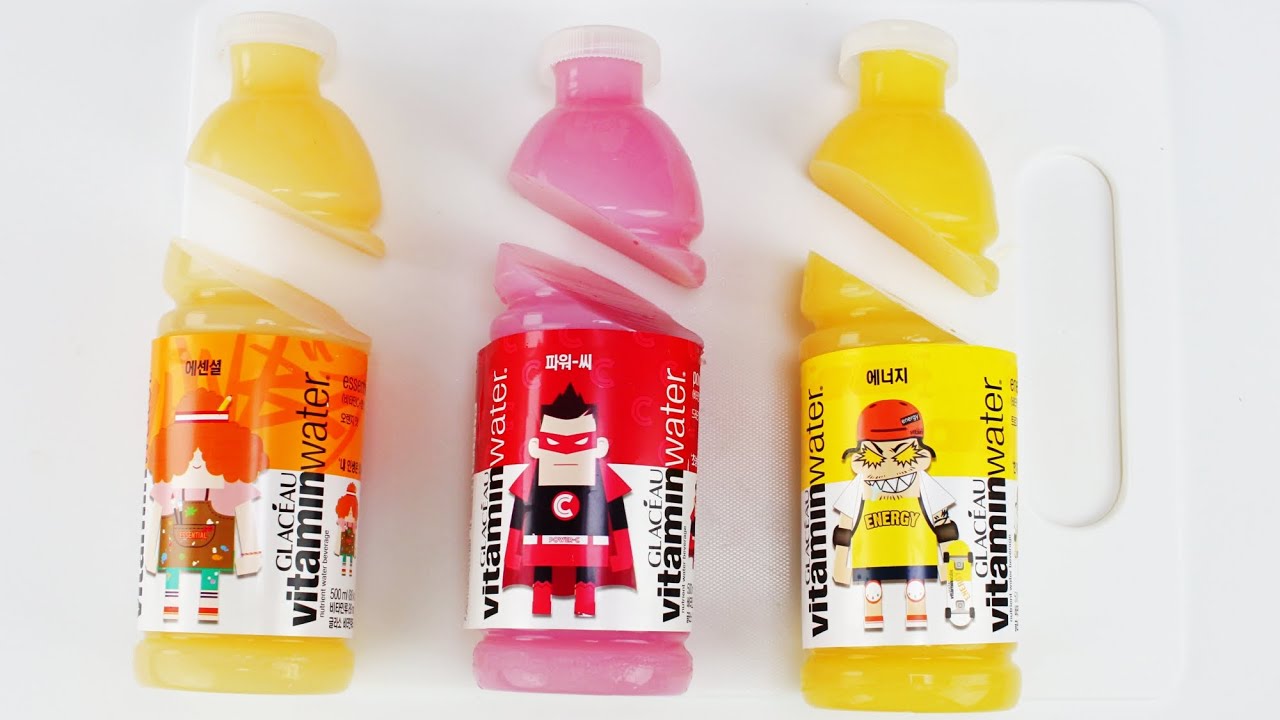 How to Make Vitamin Water real GIANT Gummy Pudding Jelly at Home (DIY